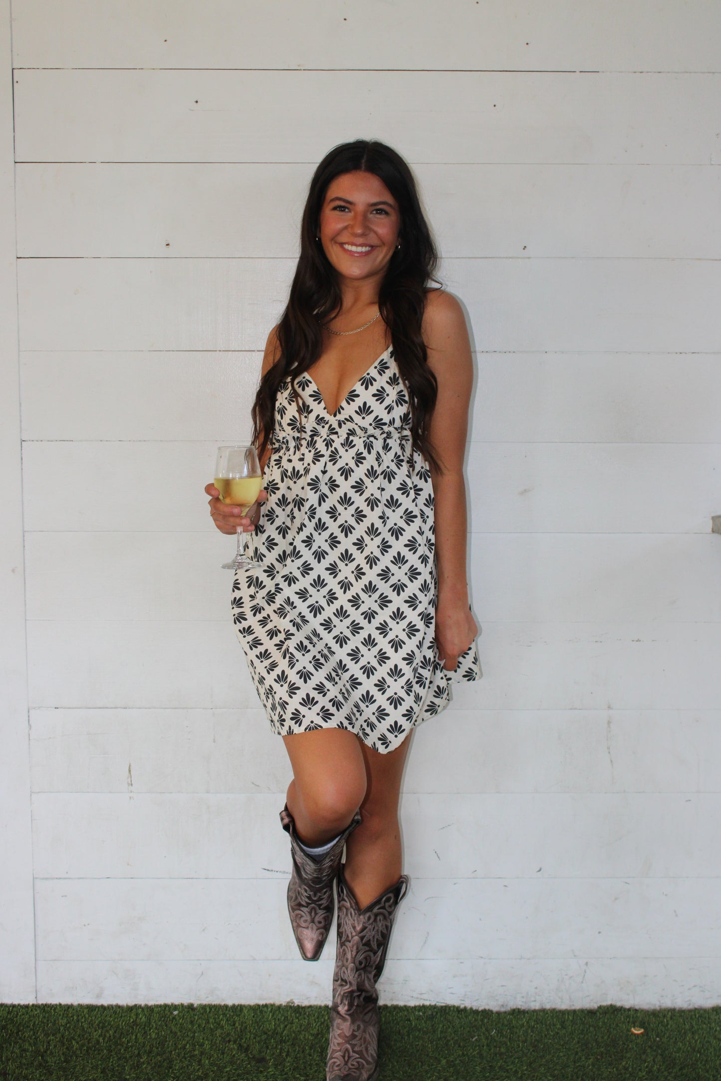 Sideline Sweetheart Dress