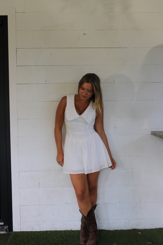Blanche Romper